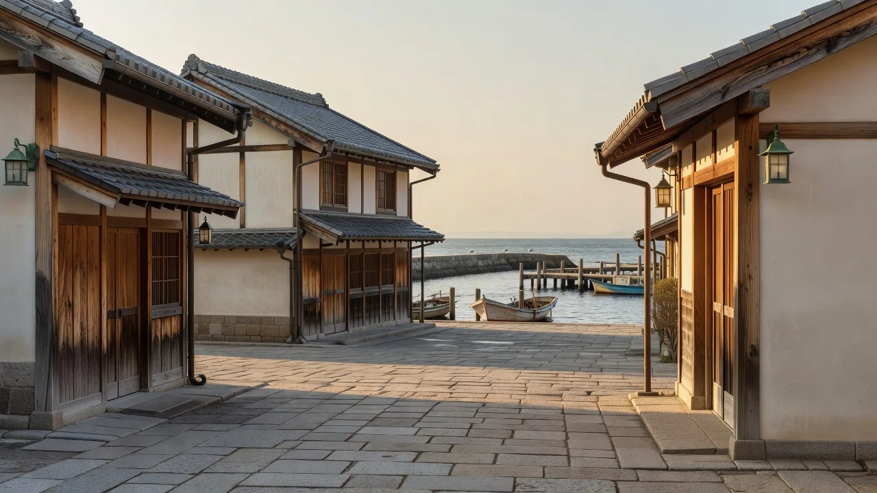 港町の建築